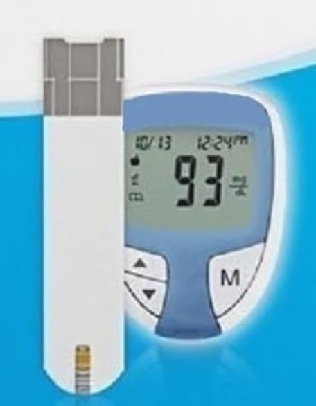 Blood Glucose Monitor Strips and Lancets 100 Count E29996