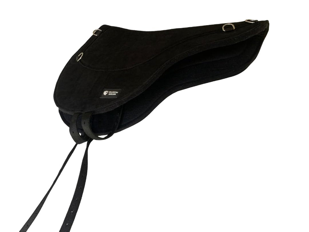 Suede Wool Felt Contoured Full Size Bareback Pad H82417