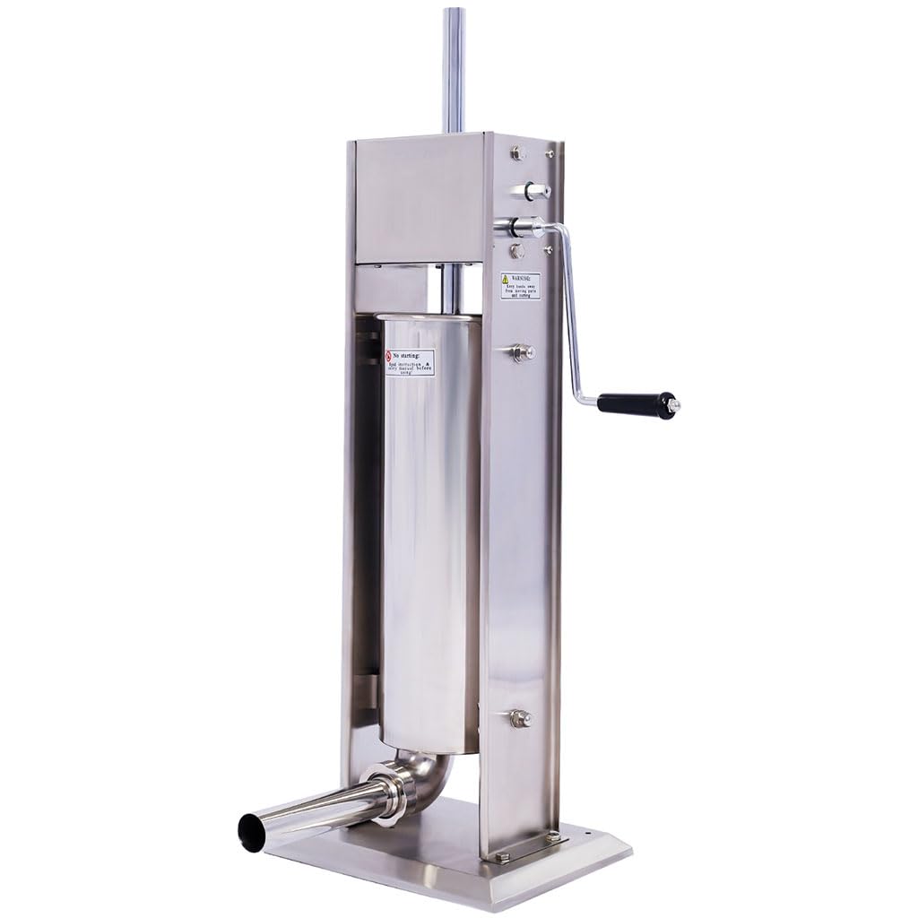 7L Stainless Steel Vertical Sausage Stuffer C73404