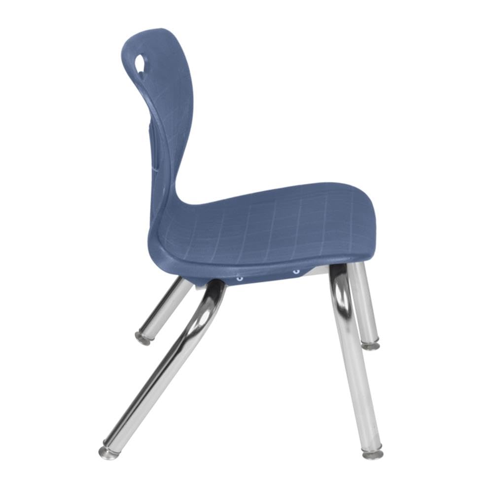 42" Square Mobile Table with 4 Stack Chairs U1287