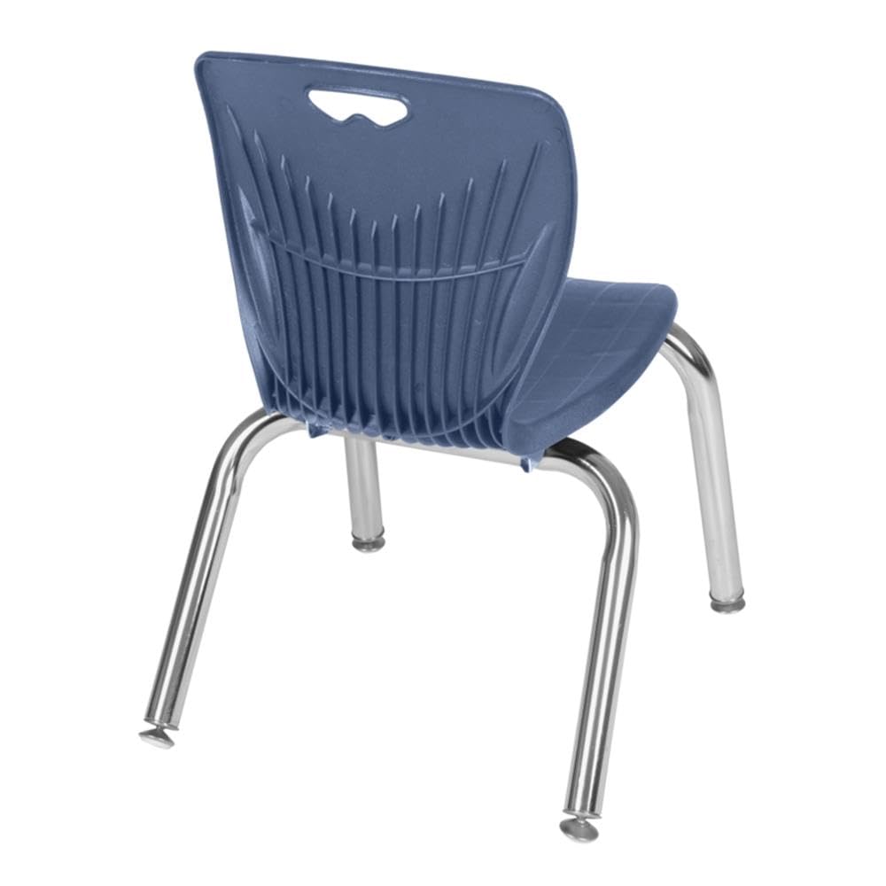 42" Square Mobile Table with 4 Stack Chairs U1287