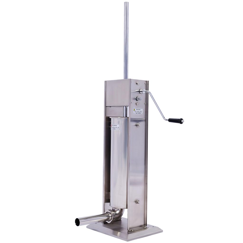 7L Stainless Steel Vertical Sausage Stuffer C73404