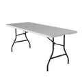 6FT Heavy Duty Folding Plastic Table with Handle O45720