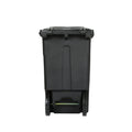 48 Gallon Garbage Cans Trash Cans With 2 Wheels And Lid Heavy Duty C38629