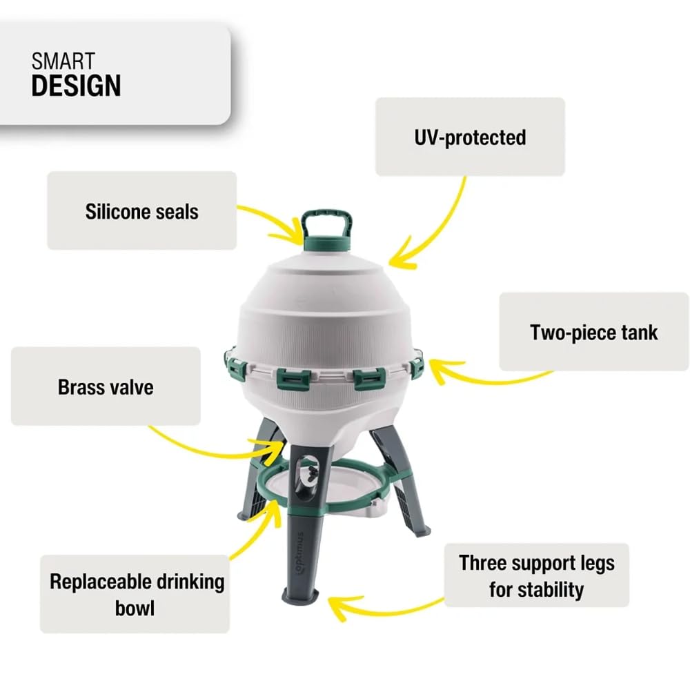 6 Gallon Top Fill Gravity Fed Poultry Waterer H290268