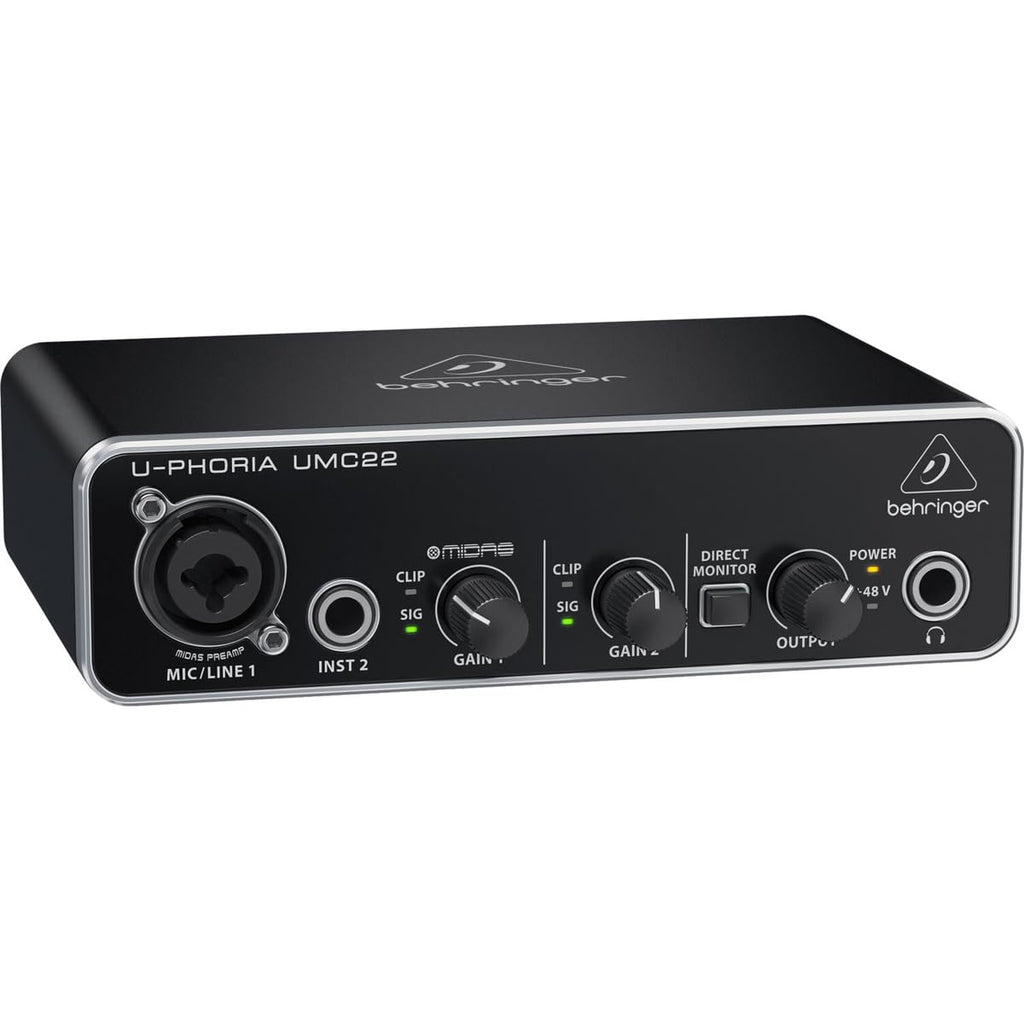 USB Audio Interface with Mic Preamplifier E691600