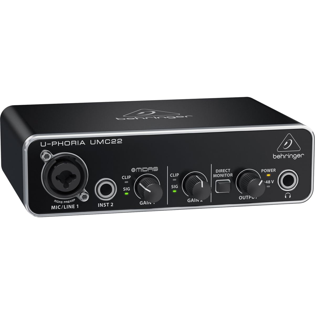 USB Audio Interface with Mic Preamplifier E691600
