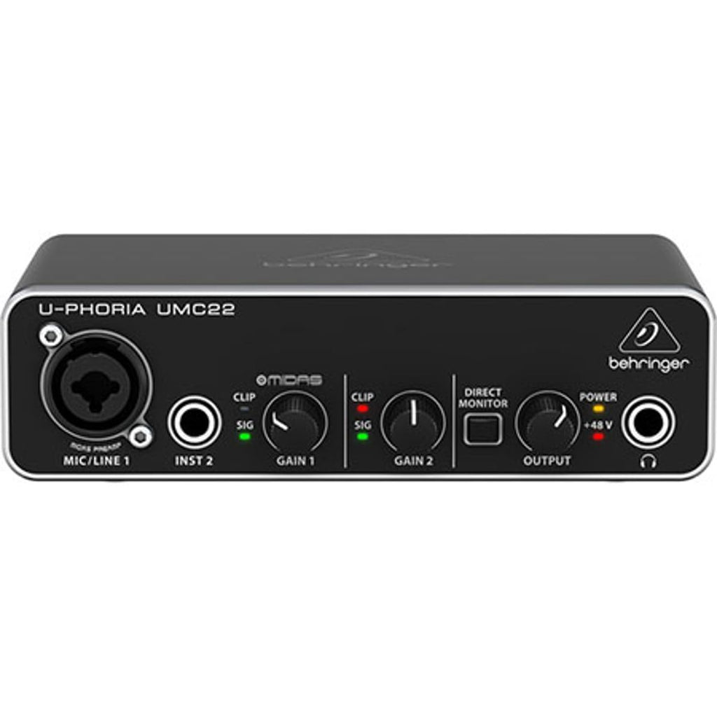 USB Audio Interface with Mic Preamplifier E691600