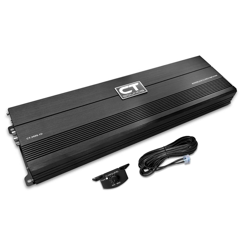 Compact Class D Car Audio Monoblock Amplifier K5738
