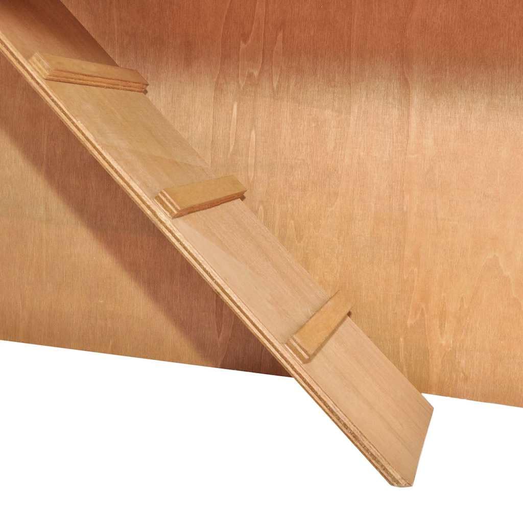 2-Tier Outdoor Rabbit Hutch with Wood Frame and Ramp G882743