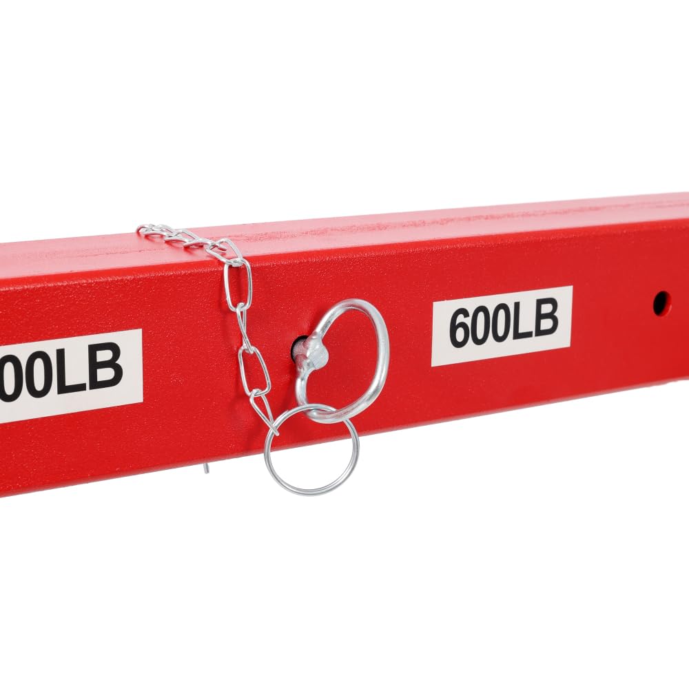 1000lbs Capacity Hydraulic Truck Bed Crane with 360° Swivel Base M84002