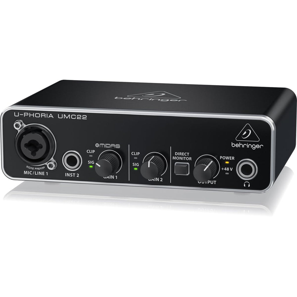 USB Audio Interface with Mic Preamplifier E691600