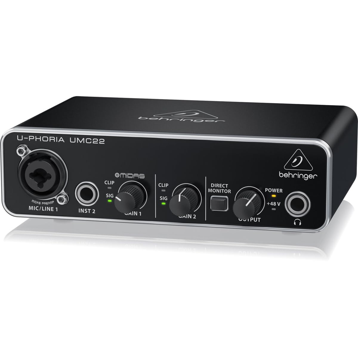 USB Audio Interface with Mic Preamplifier E691600