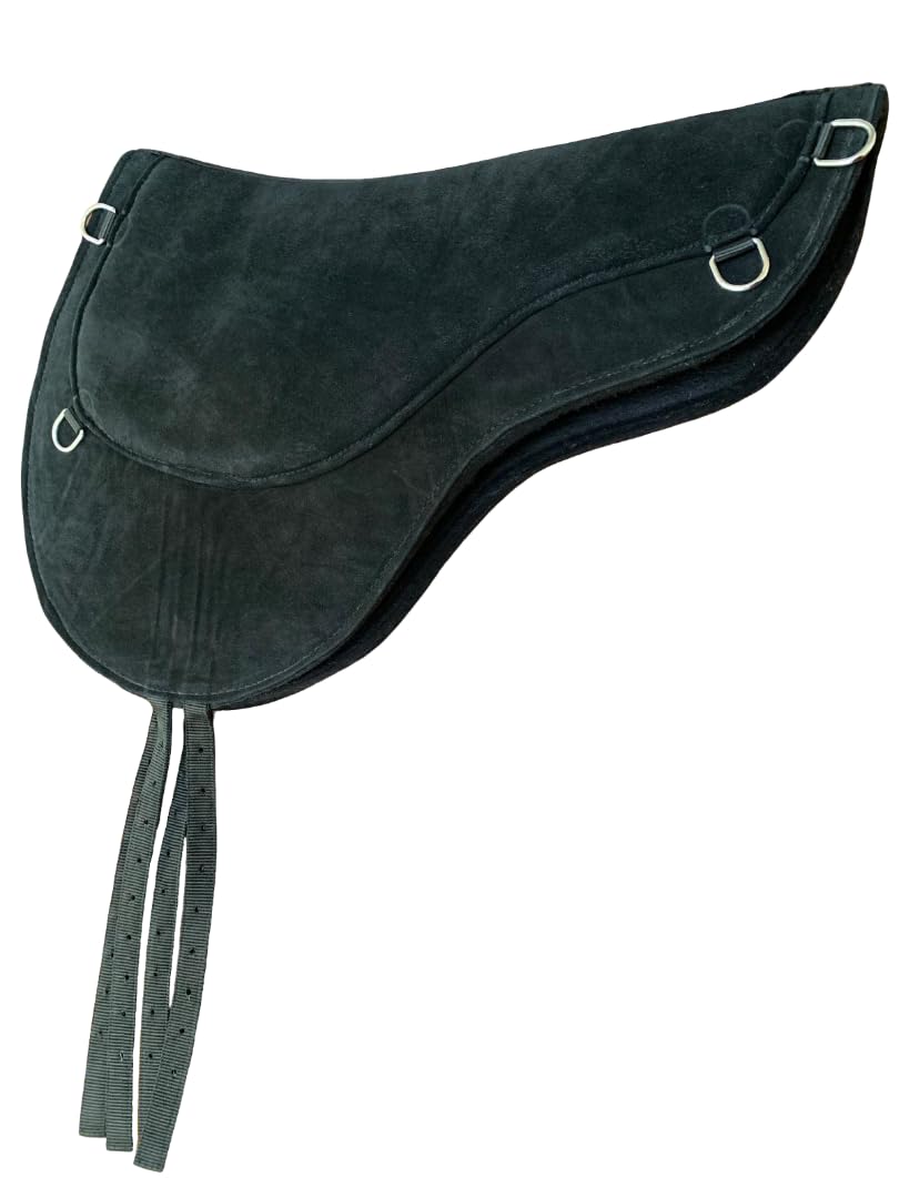 Suede Wool Felt Contoured Full Size Bareback Pad H82417