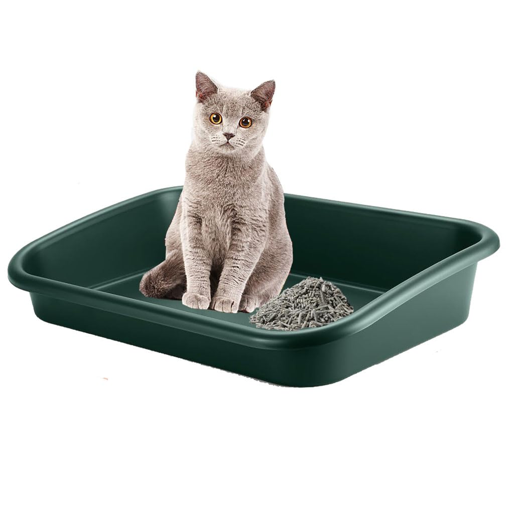 Extra Large High Sides Low Entry ABS Litter Box E58456