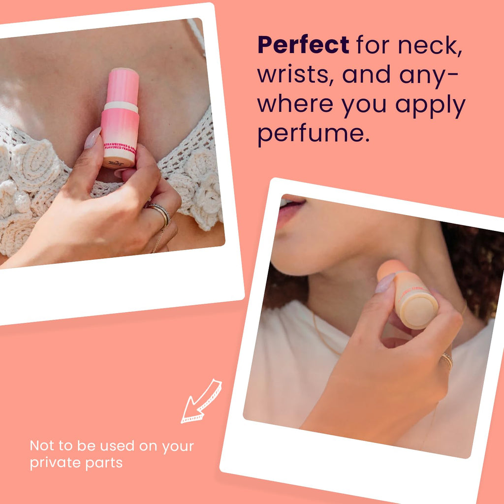 Portable Strawberries & Cream Perfume Stick S65733
