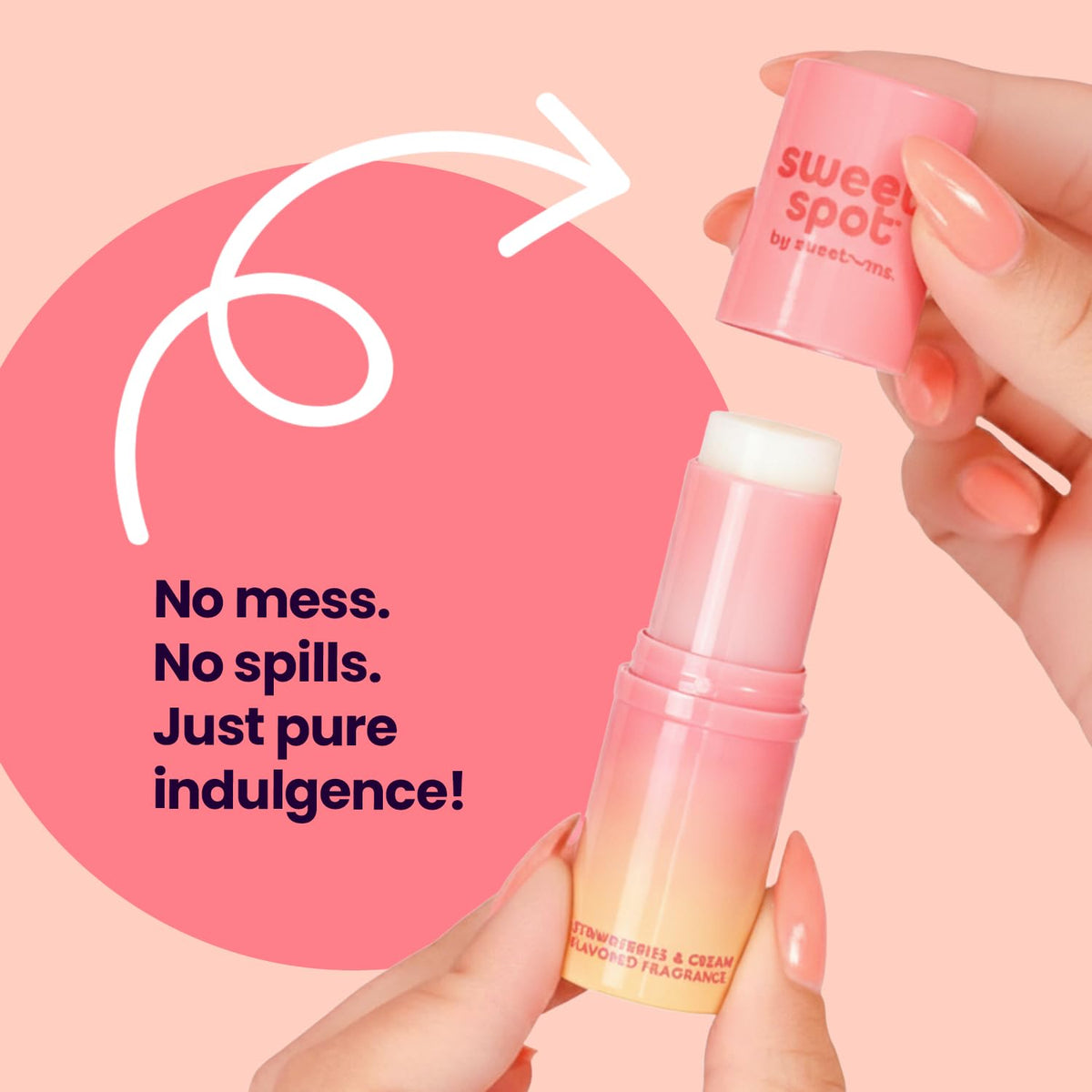 Portable Strawberries & Cream Perfume Stick S65733