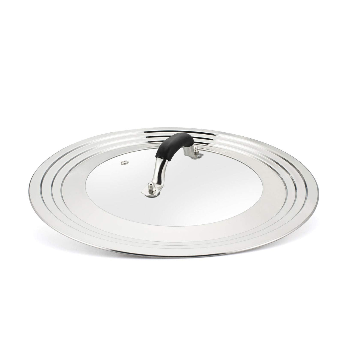 Stainless Steel Universal Lid for Pans Pots Fits 8.25 9 10 11 12 Inch N2129