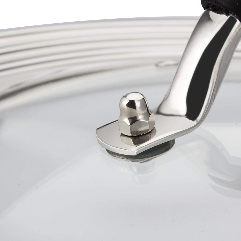 Stainless Steel Universal Lid for Pans Pots Fits 8.25 9 10 11 12 Inch N2129