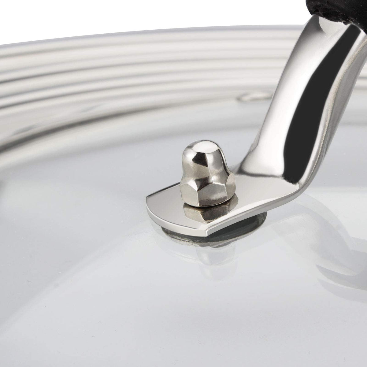 Stainless Steel Universal Lid for Pans Pots Fits 8.25 9 10 11 12 Inch N2129