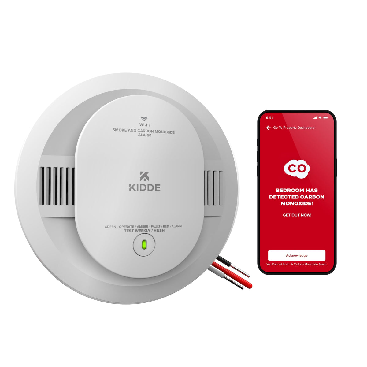 Hardwired Smoke and Carbon Monoxide Detector L268