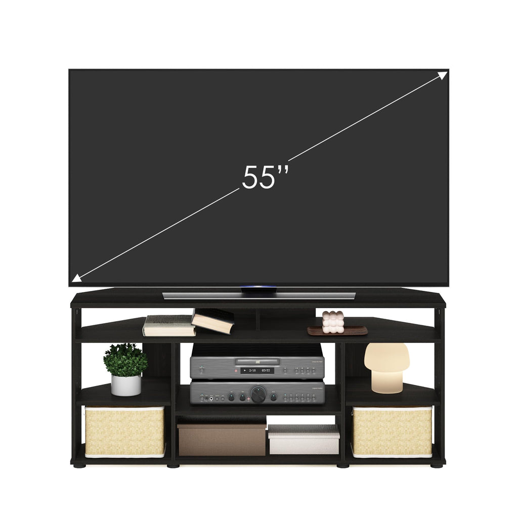 4-Tier Corner TV Stand with Storage Shelf B414769