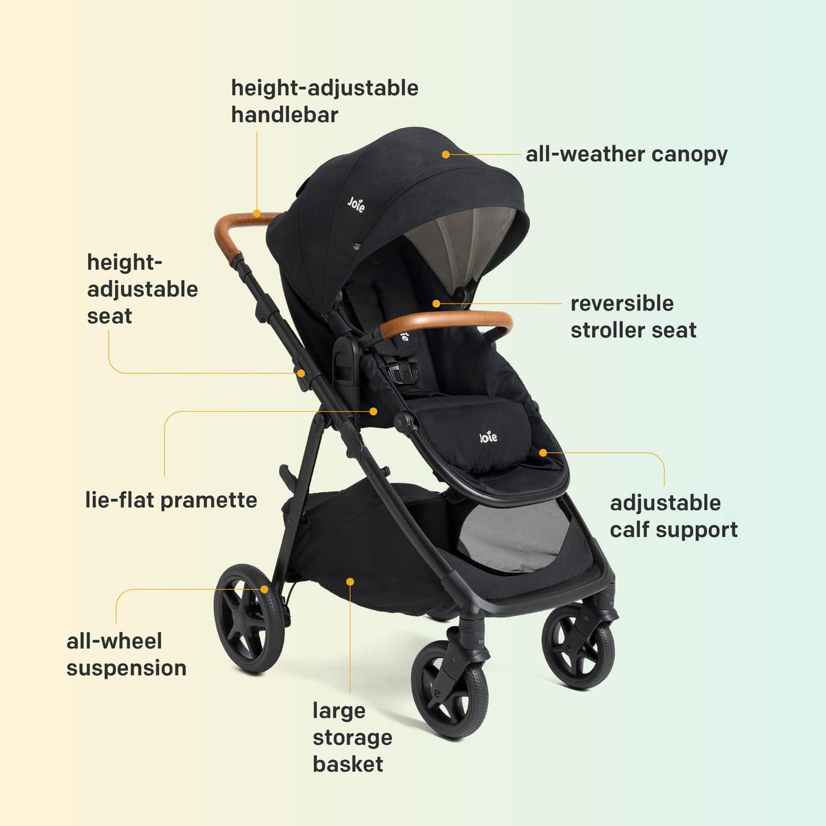 4-in-1 Stroller & Car Seat Travel System U8359