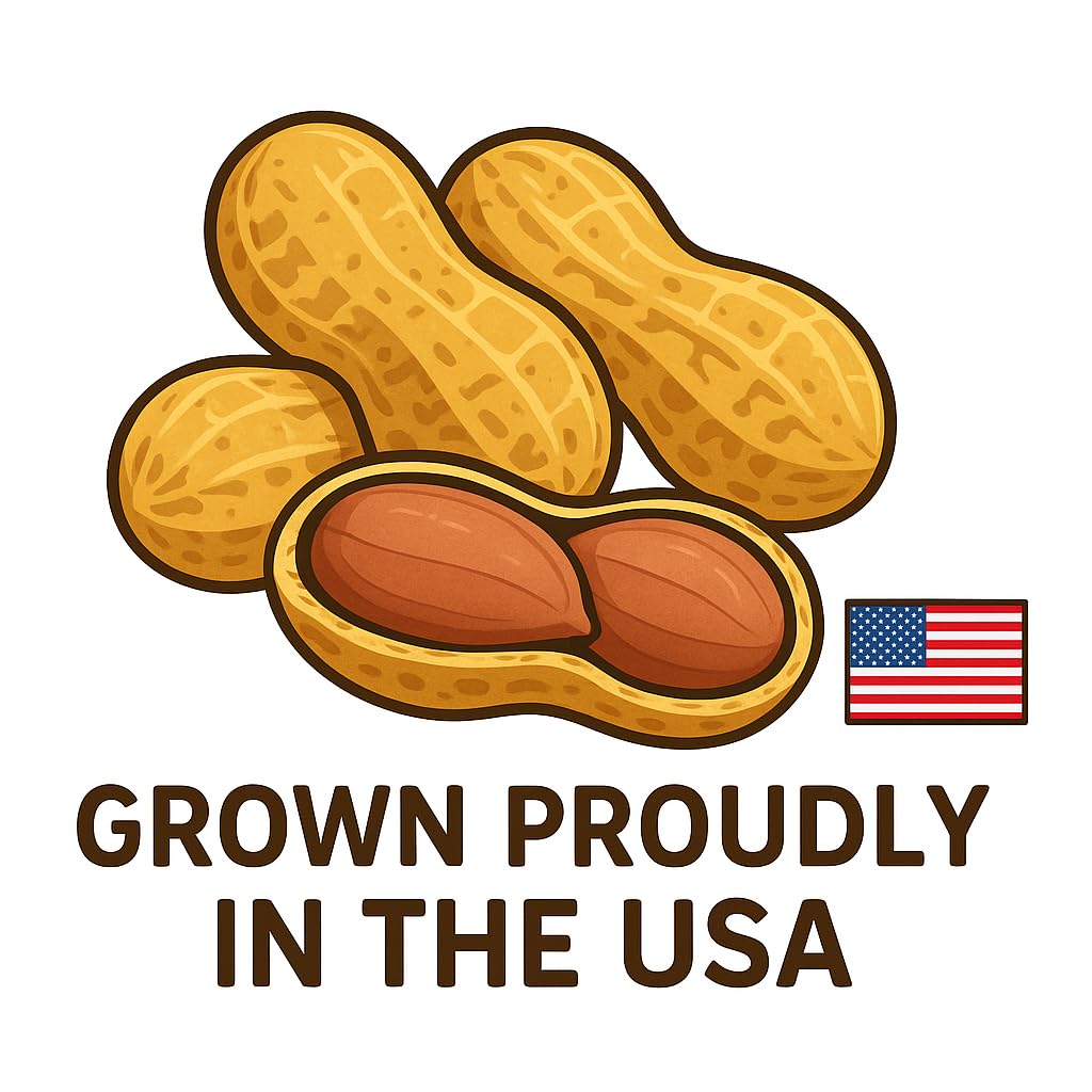 Raw Unsalted Peanuts in Shell 2.5lb O788
