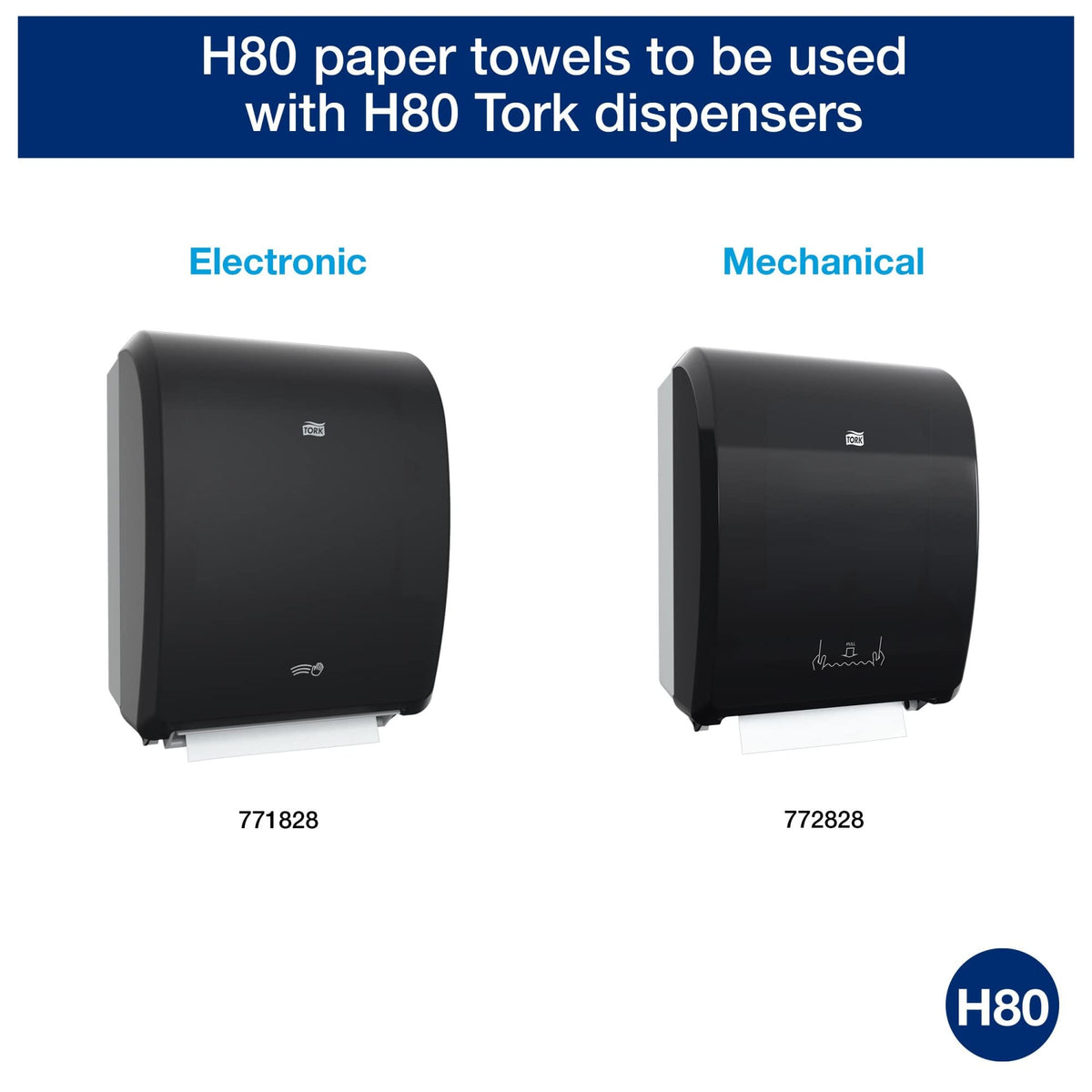 White Roll Hand Towel 6 Rolls T327677
