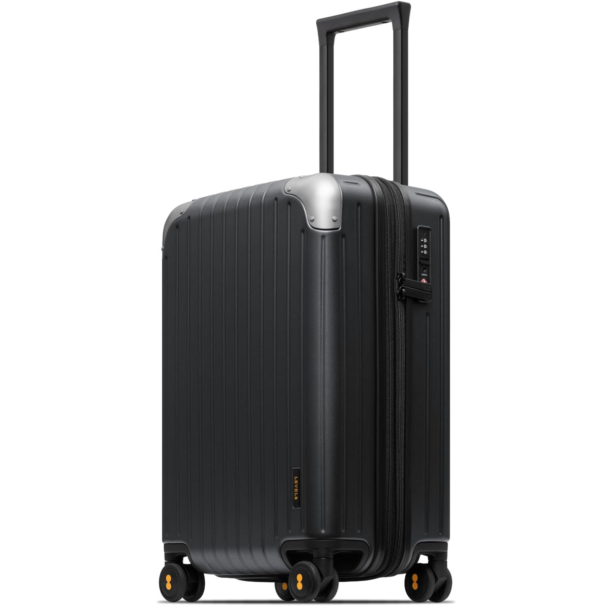 Expandable Hardside Carry on Luggage Black Q805690