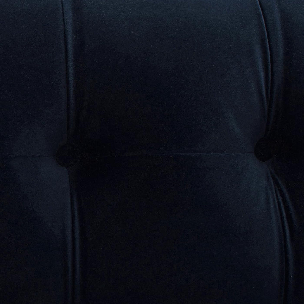 Dark Navy Blue Performance Velvet Tufted Sofa J7461