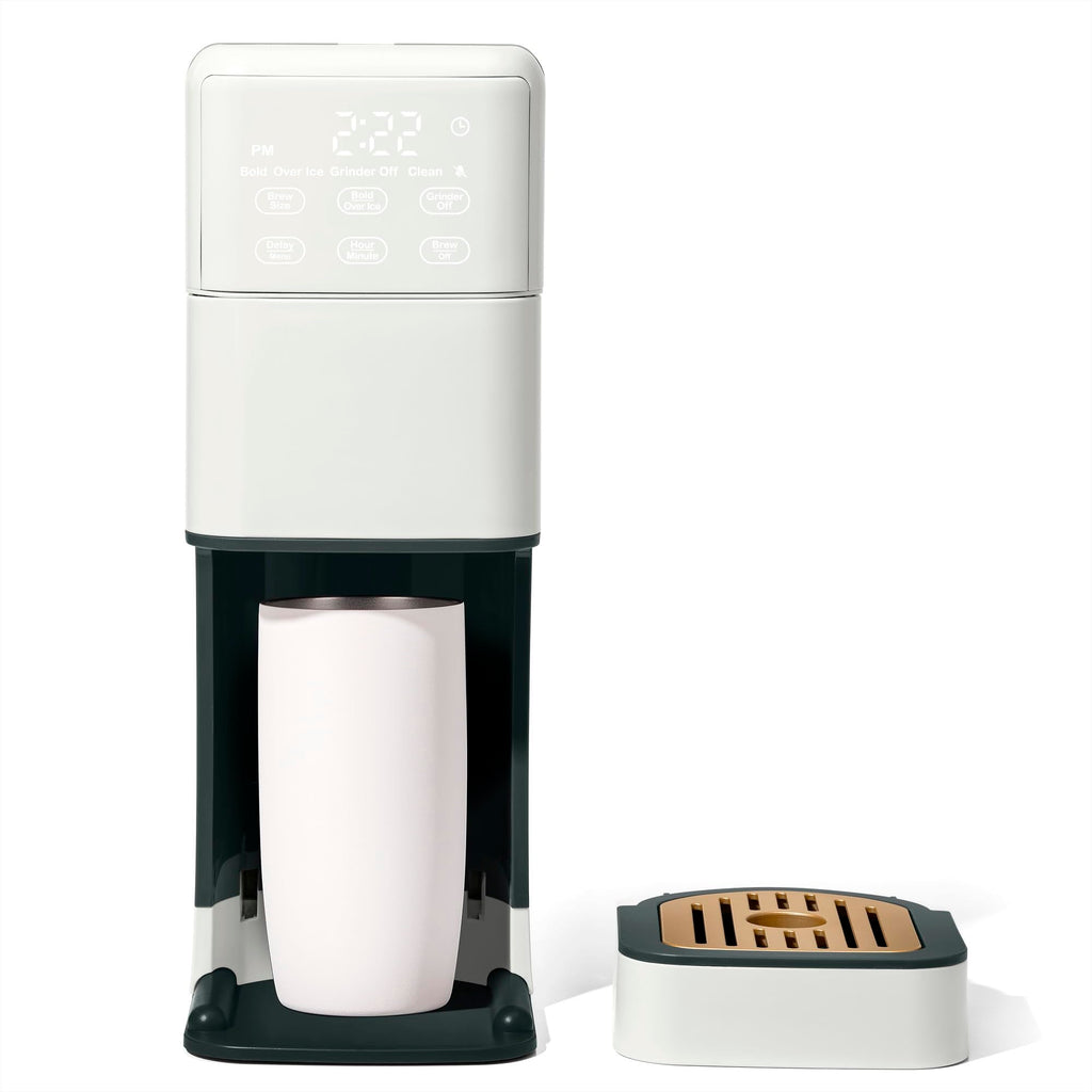 Single Serve Coffee Maker with Burr Grinder C756530