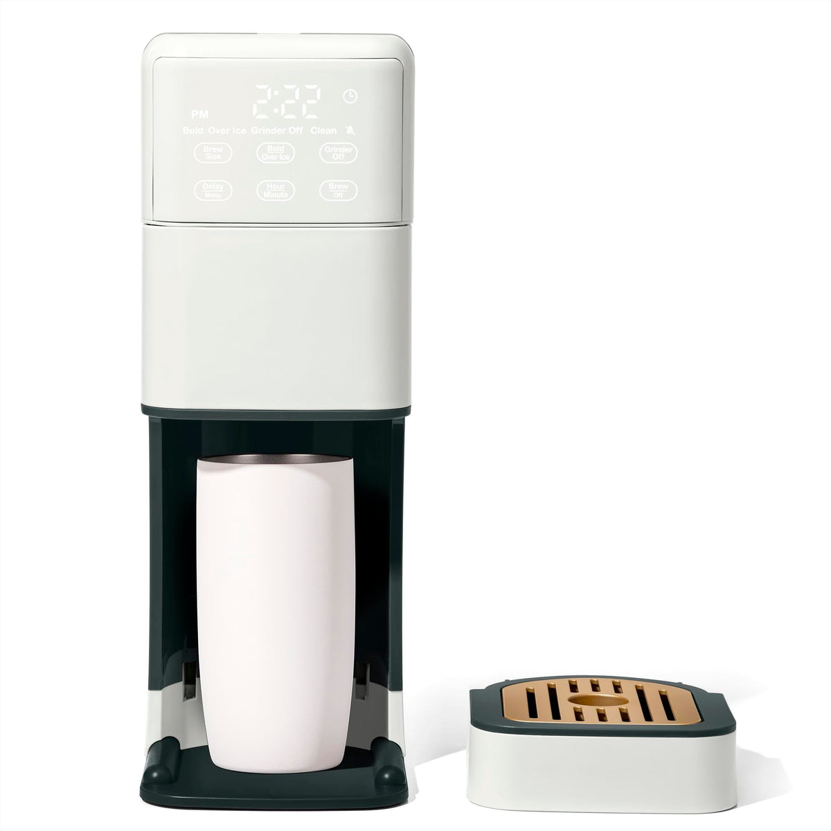 Single Serve Coffee Maker with Burr Grinder C756530