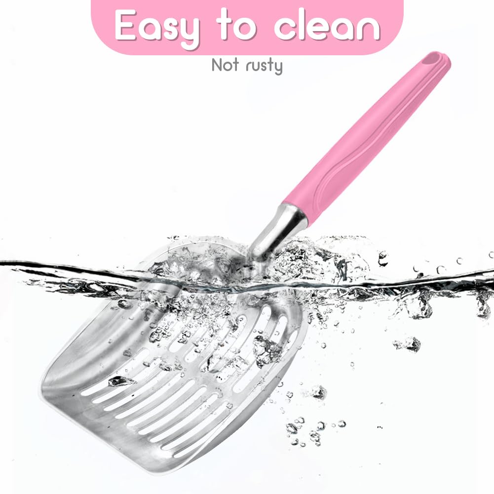 Metal Cat Litter Scoop with Deep Mesh I2490