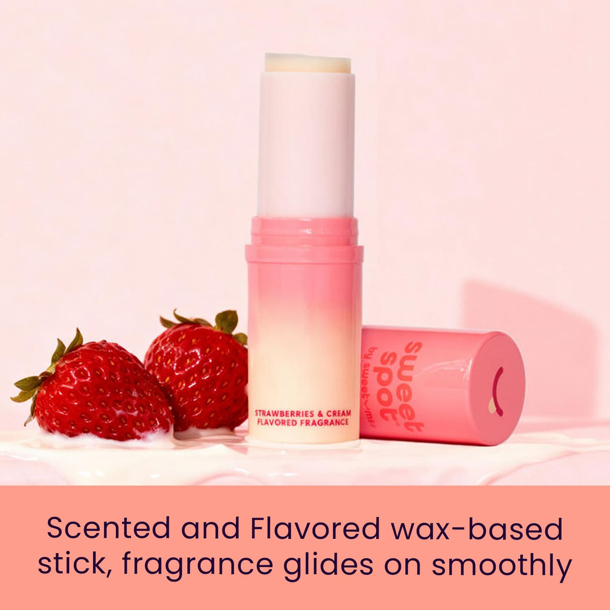 Portable Strawberries & Cream Perfume Stick S65733