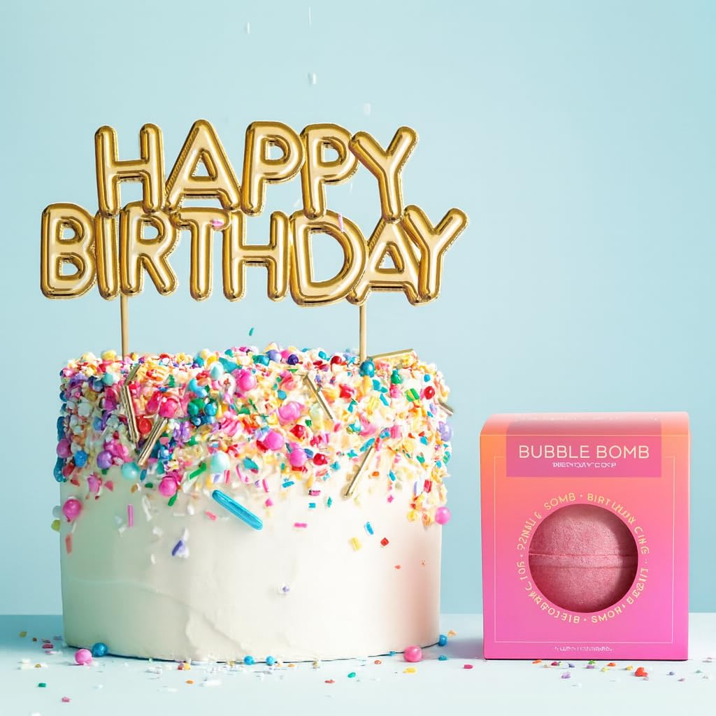 Birthday Cake Bath Bombs 1 Pack B53892