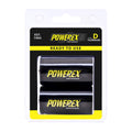 Rechargeable NiMH D Batteries 2-pack E114