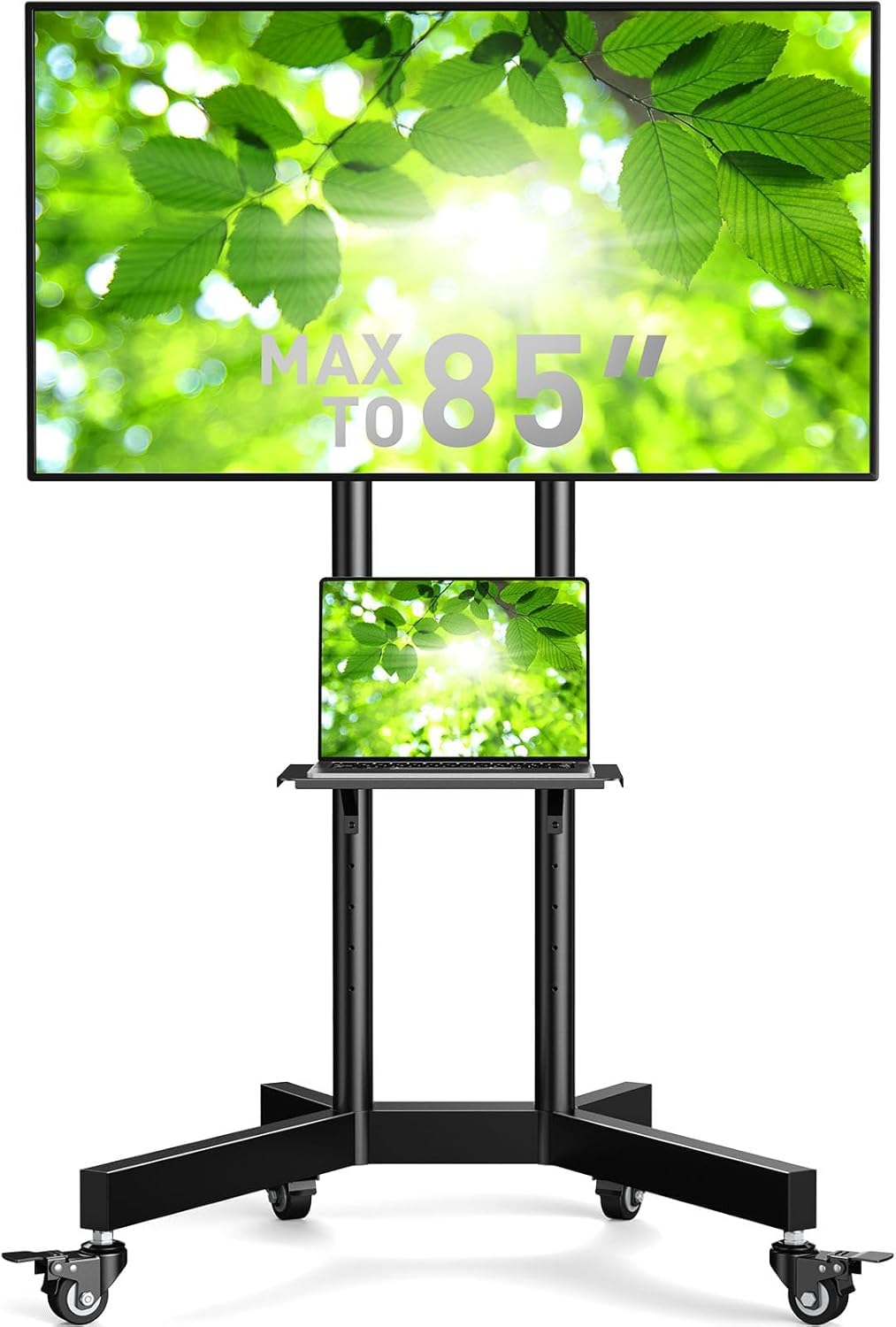 Rolling TV Stand for 32-85 Inch Screens Y375811