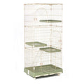 Foldable 4 Tier Detachable Cat Cage with Hammock K9218