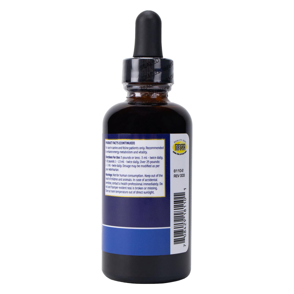 Liquid Pet Supplement with Vitamin B Complex & Iron 2 fl oz M569167
