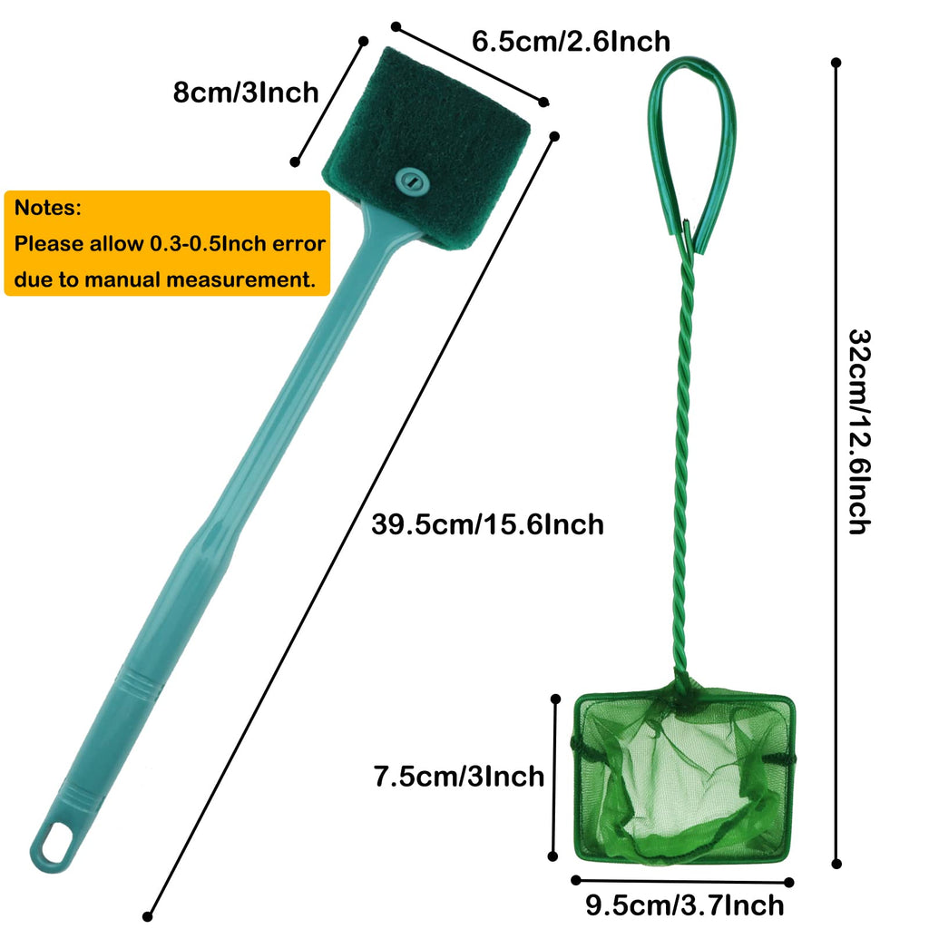 8 in 1 Stainless Steel Aquarium Cleaning Tools Q80268