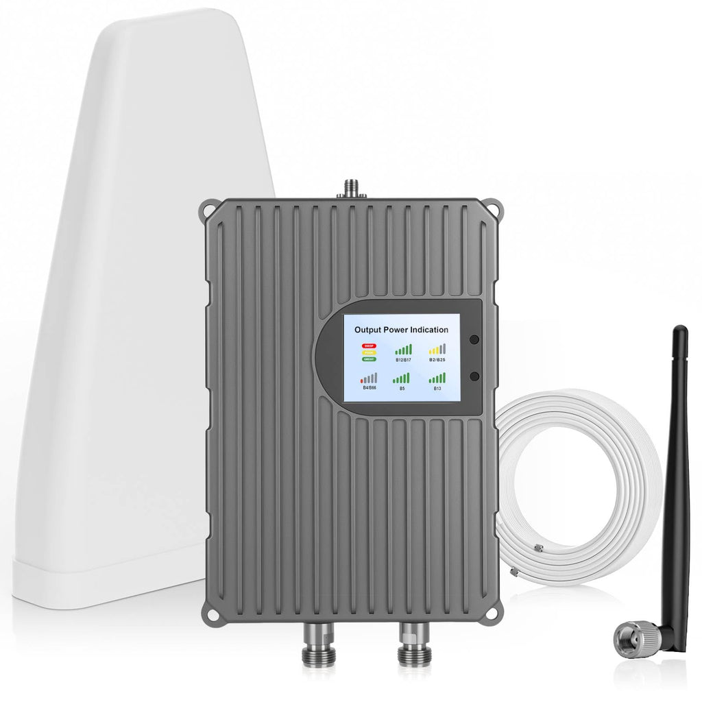 Cell Phone Signal Booster Up to 3000 Sq.Ft 4G LTE 5G Cellular Repeater U993