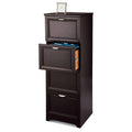 Espresso 4-Drawer Vertical File Cabinet W431439