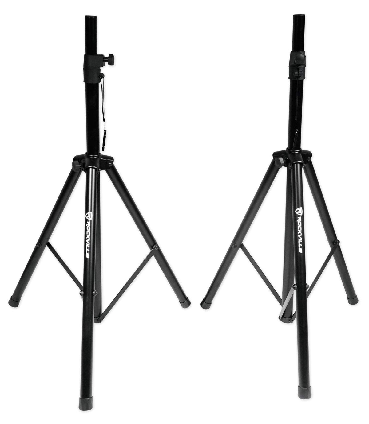 15" Powered Active DJ PA Speaker Pair with Stands E276150