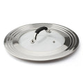 Stainless Steel Universal Lid for Pans Pots Fits 8.25 9 10 11 12 Inch N2129
