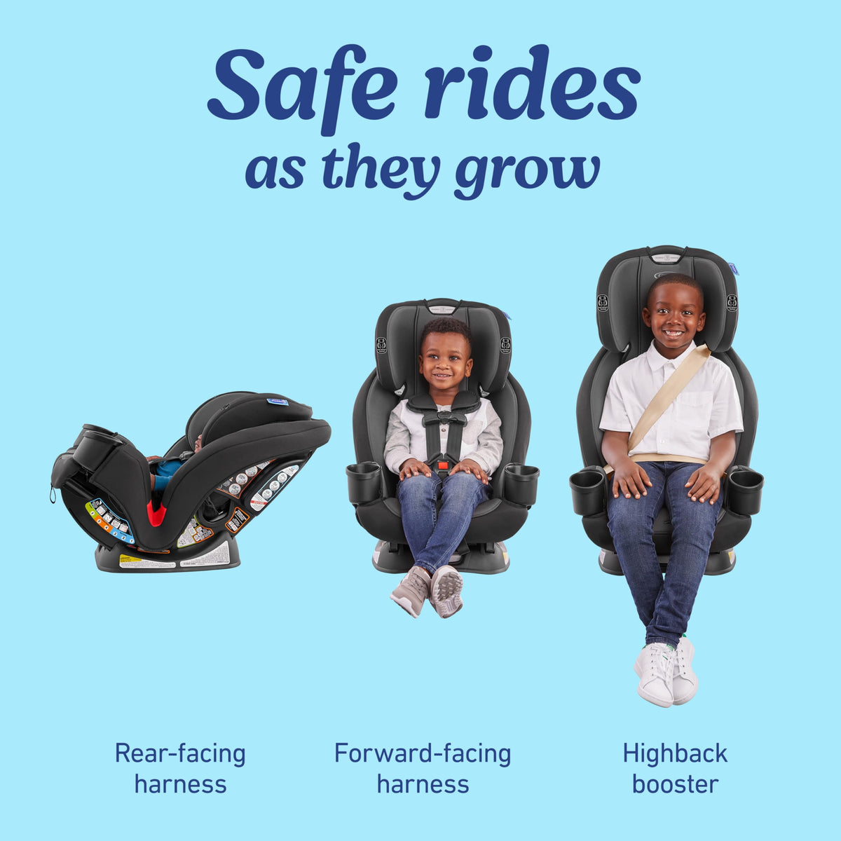 3-in-1 Convertible Car Seat H506403