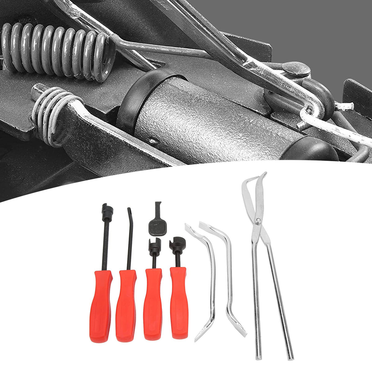 8 Pcs Drum Brake Tool Kit with Storage Box N77093