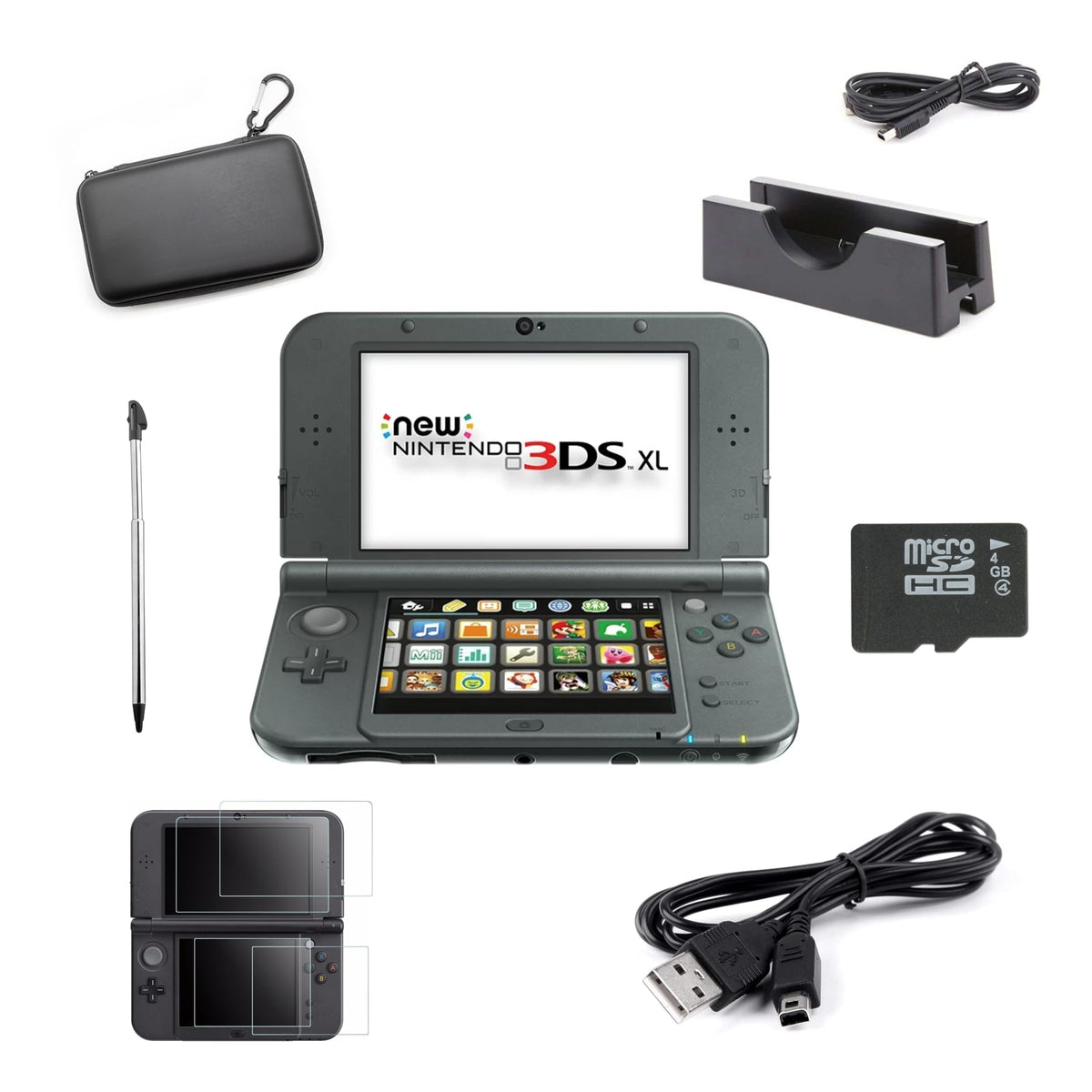 Black New 3DS XL C494