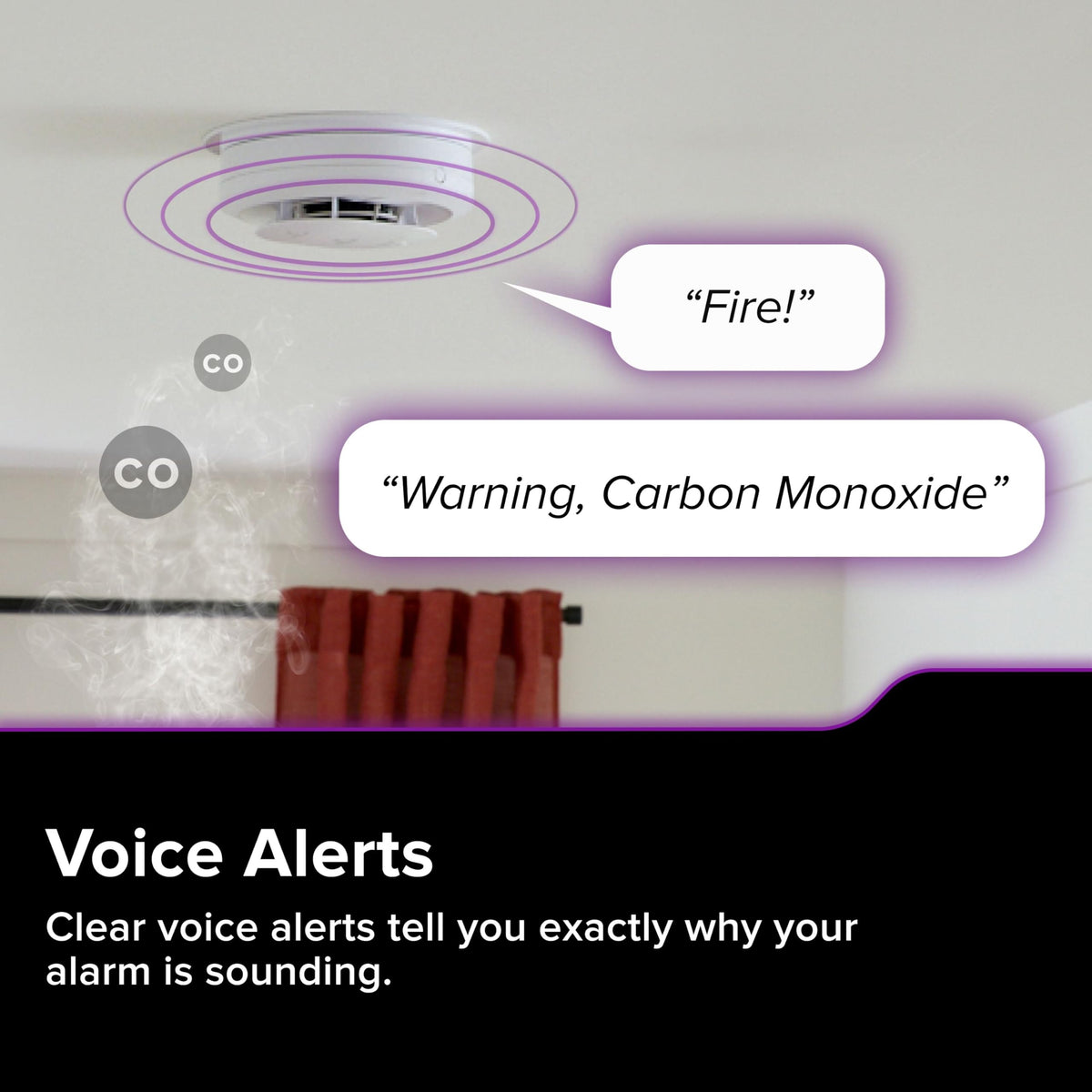 Hardwired Smoke and Carbon Monoxide Detector L268
