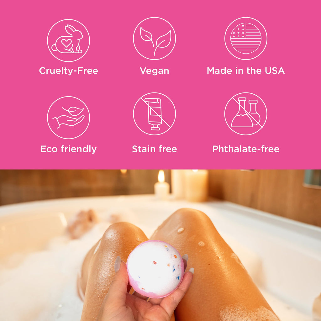 Birthday Cake Bath Bombs 1 Pack B53892